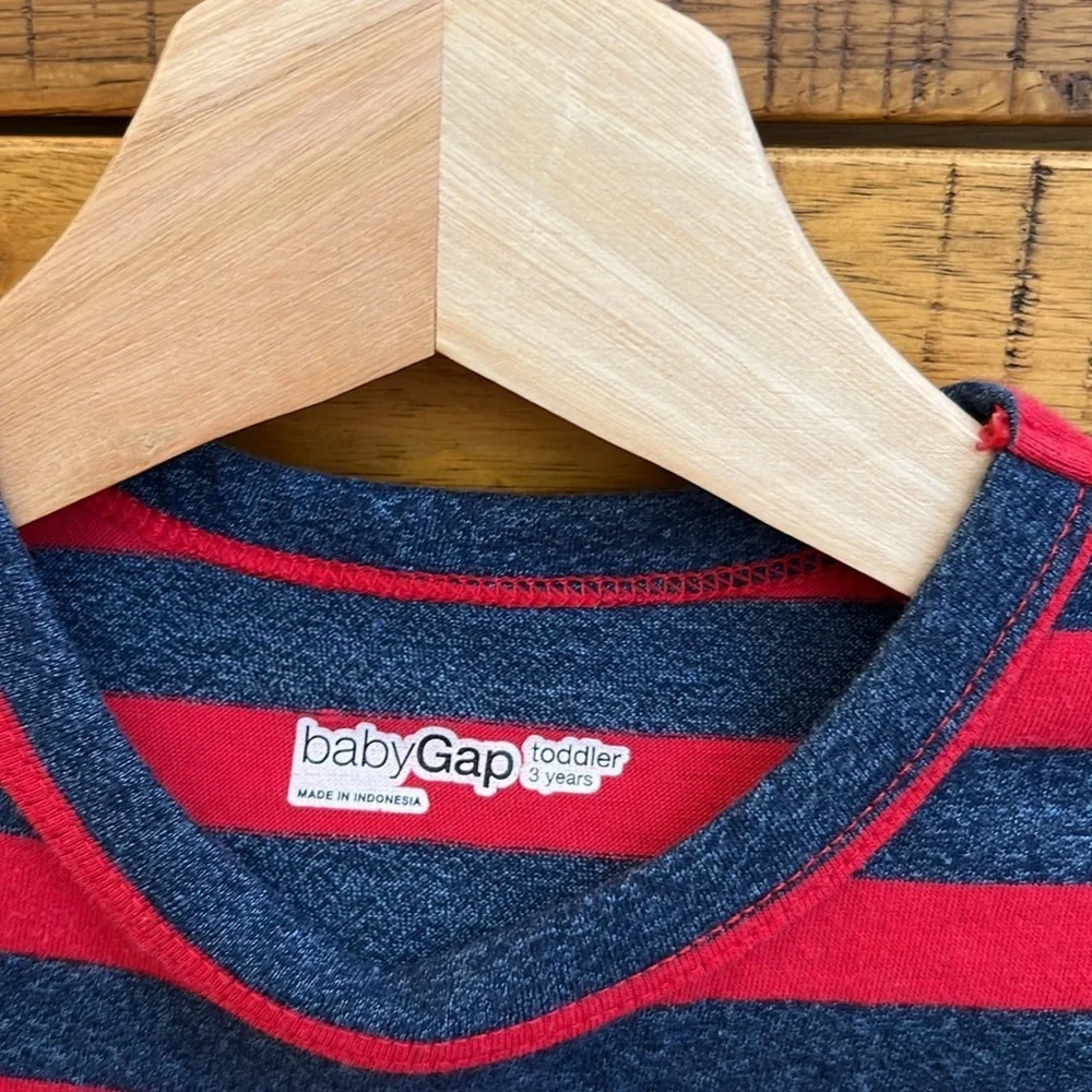 GAP Boys Striped Long Sleeve Shirt